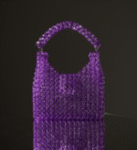 Royal Amelia is a new silhouette bag which is made with acrylic beads.