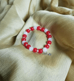 The Scarlet Crackle Star Bracelet